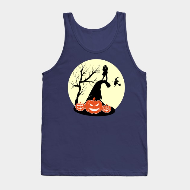 Halloween Love Costume Gift Tank Top by The Crane Kick